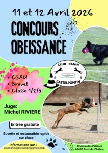Concours d’Obéissance 2026